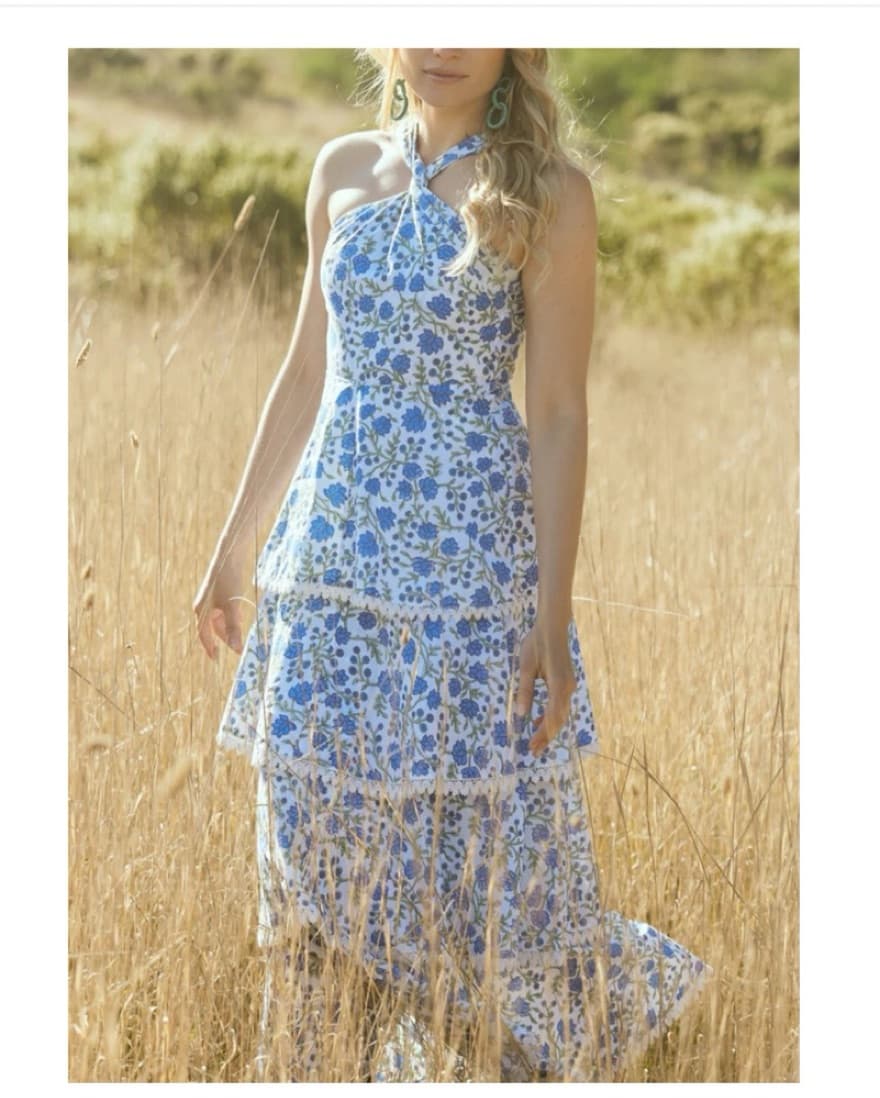 Eddy Floral EMMA TIERED DRESS  - Image 1
