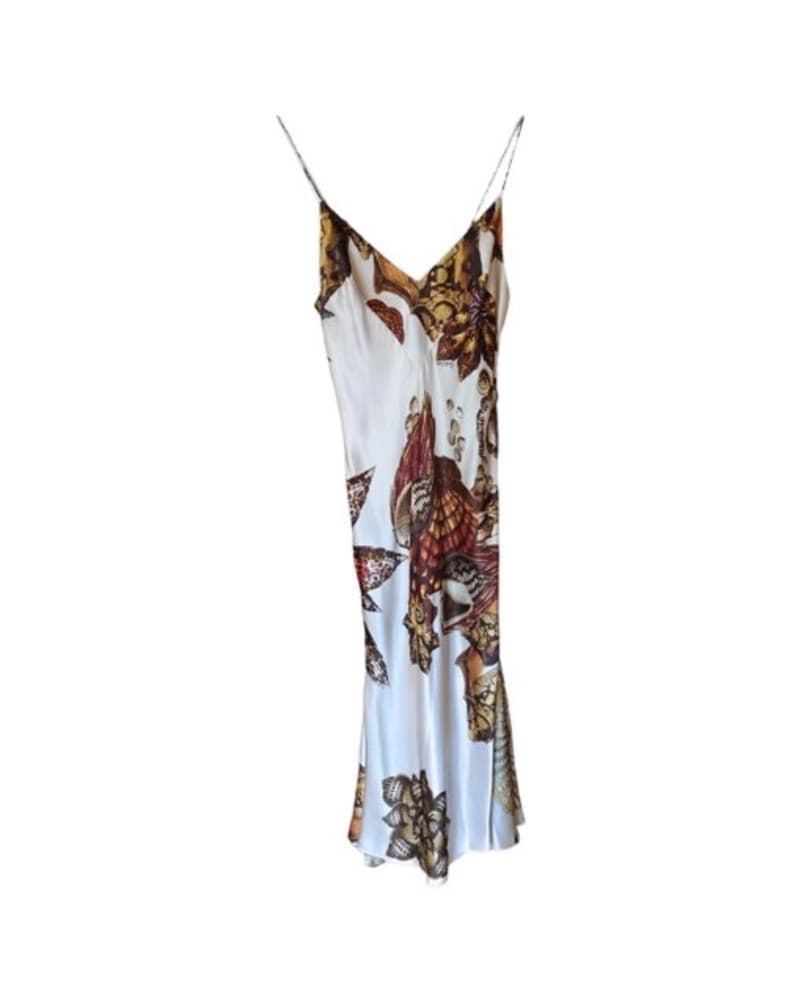 Roberto Cavalli Silk sheashell Dress - Image 4