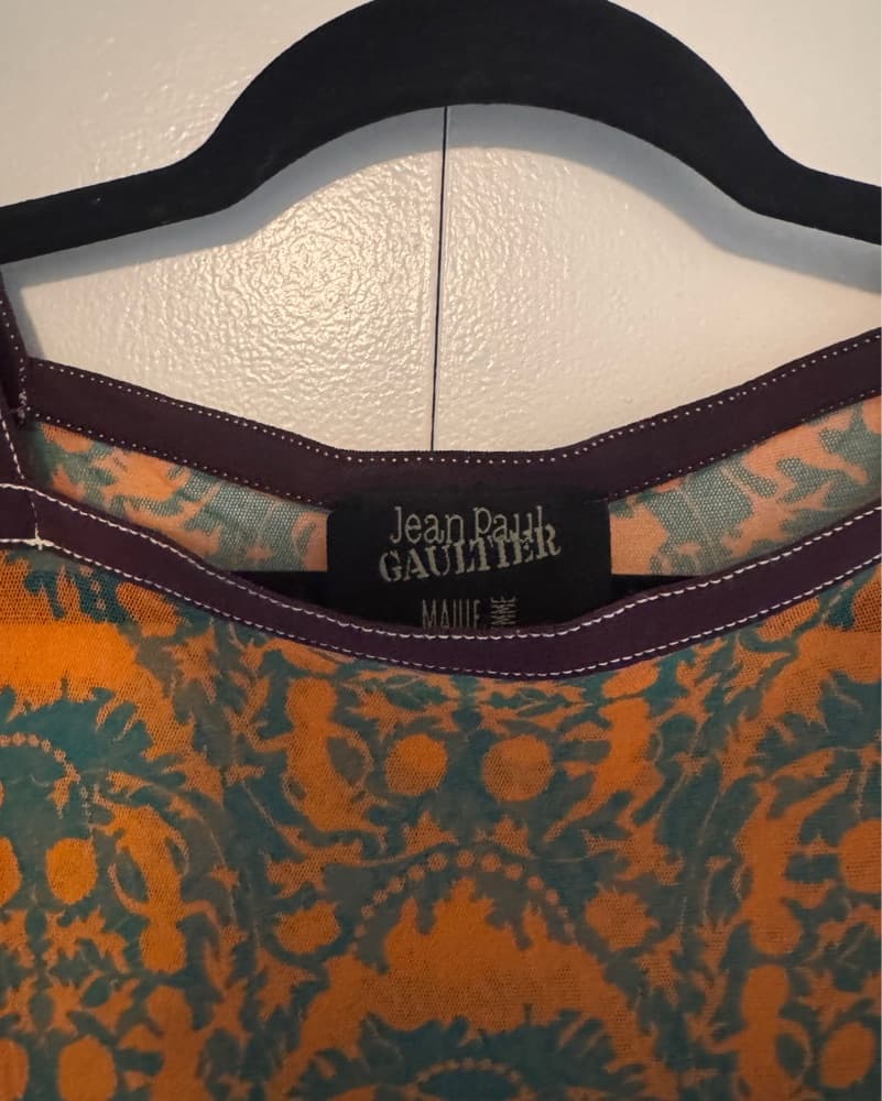 Vintage Jean Paul Gautier Mesh Top - Image 4