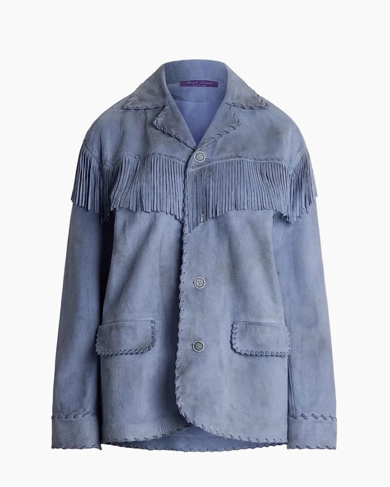 Ralph Lauren Suede Fringe Jacket (2) - Image 2