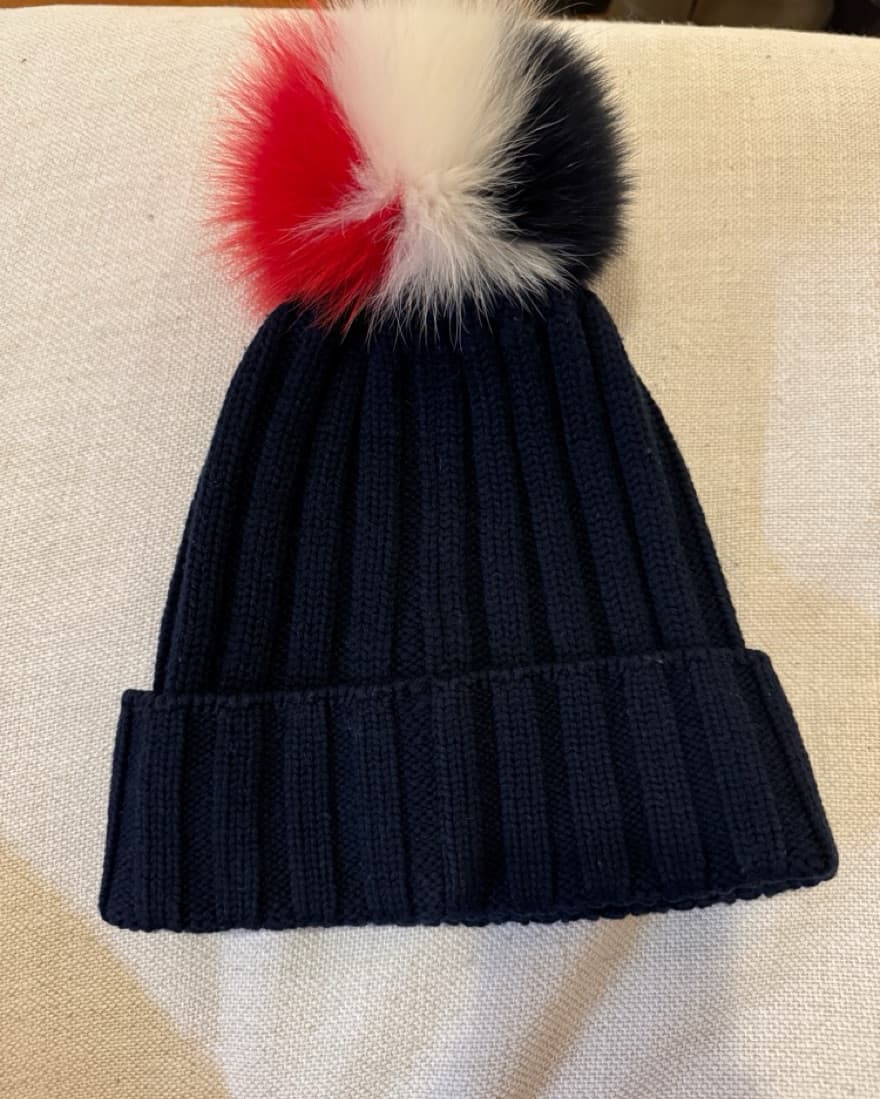 Moncler Ribbed Pom-Pom Hat - Image 3