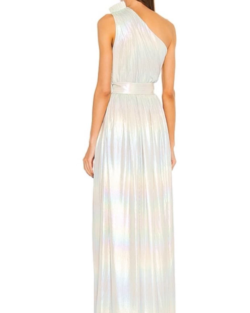 Retrofête Andrea Ombré Lamé Dress - Image 2