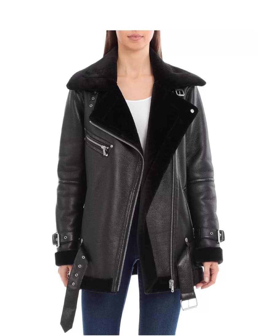 Avec Les Filles Oversized Faux Shearling - Image 1