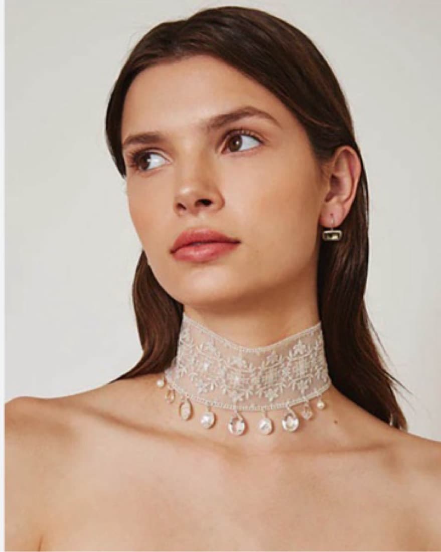 Chan Luu Ivory Pearl Choker Necklace - Image 1