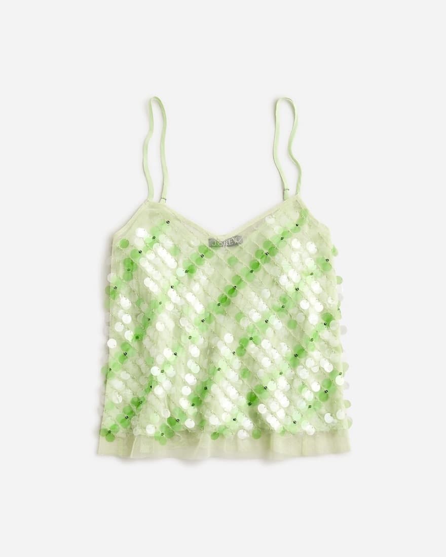 J Crew Layered Sequin Top - Image 1