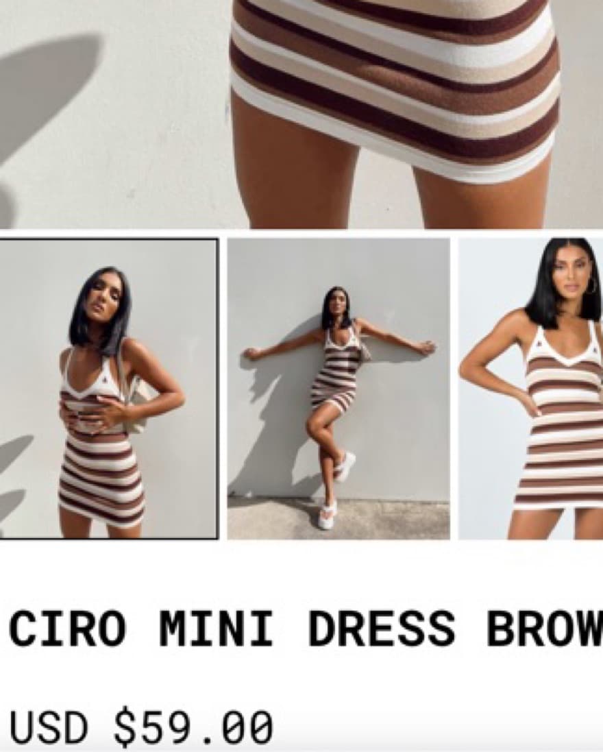 Princess Polly Mini Dress - Image 3
