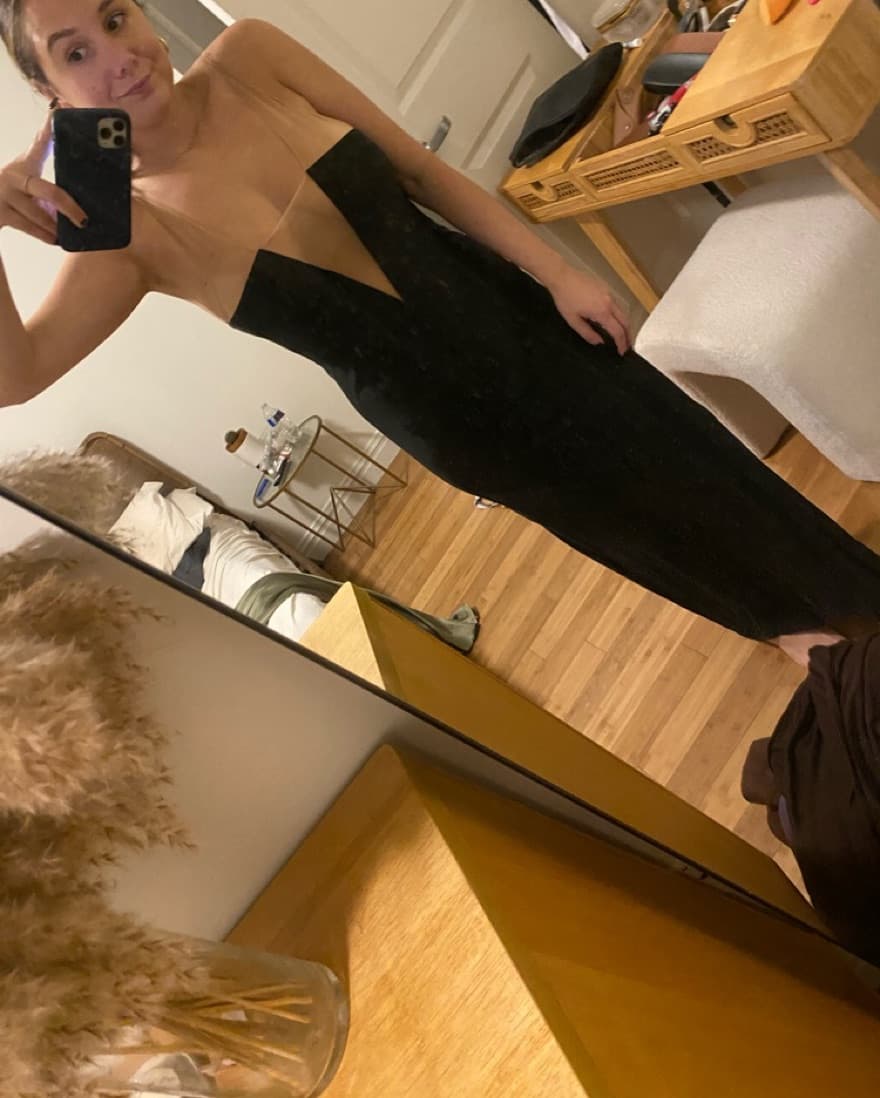 Galvan illusion Midi Dress  - Image 4