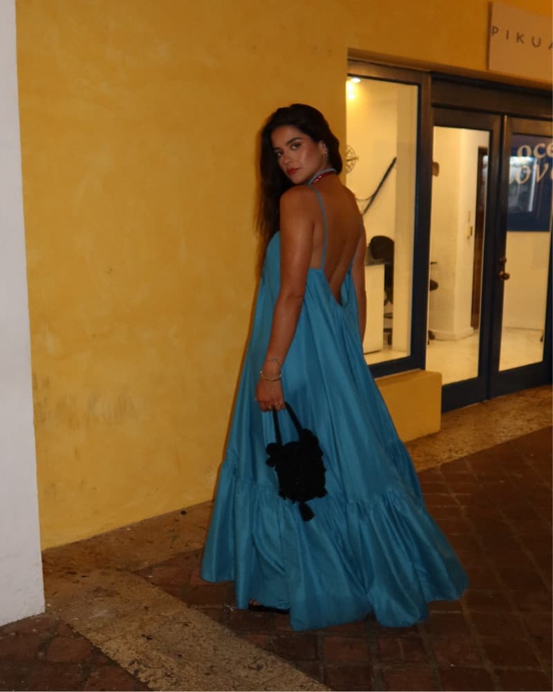 Blue Maxi Dress - Image 2