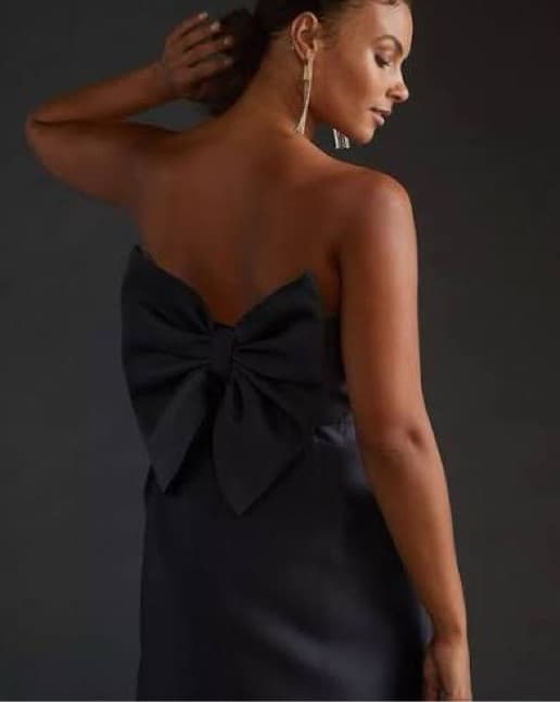 Anthropologie Midi Bow Dress - Image 2