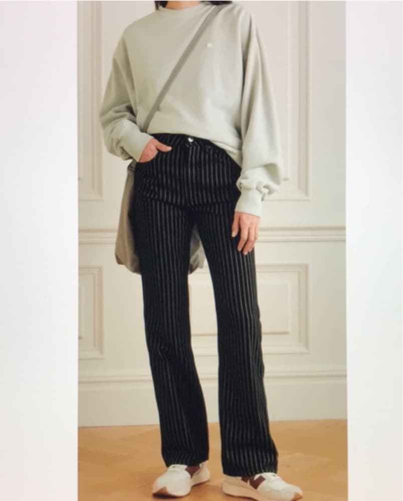 Reformation Striped Jeans - Image 1