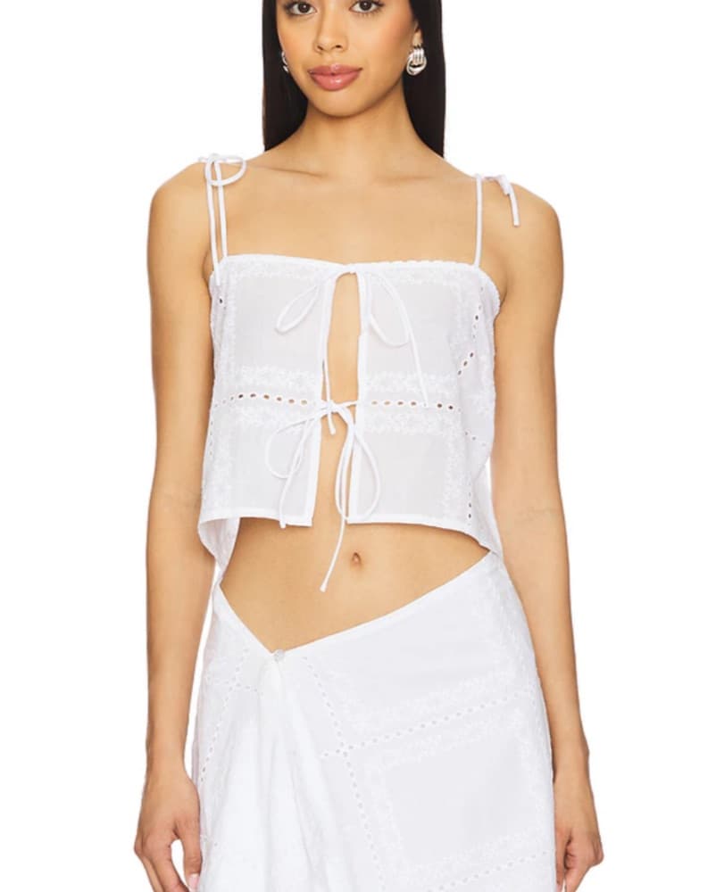 SNDYS White Eyelet Set - Image 3