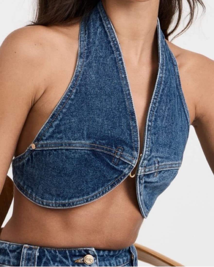 Cult Gaia denim set - Image 2