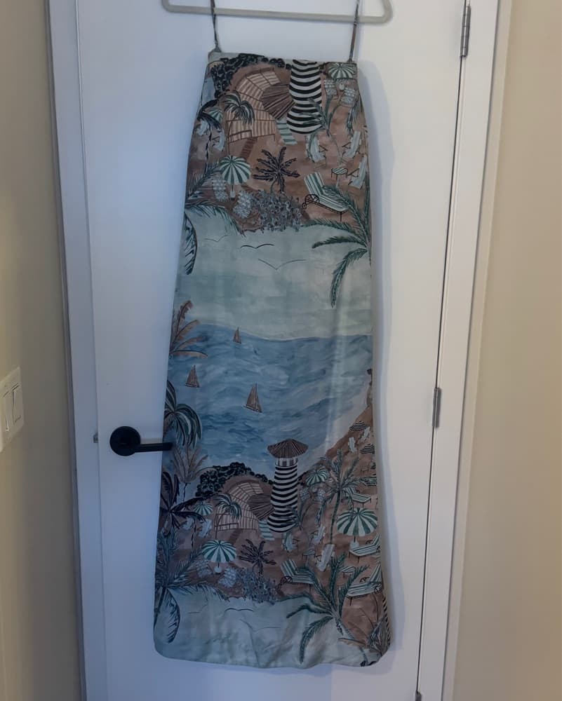 Isla + White Filmena Strapless Dress - Image 2