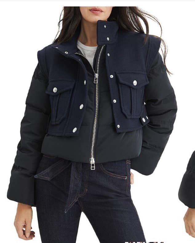 Veronica Beard Black Fall Puffer Jacket  - Image 1