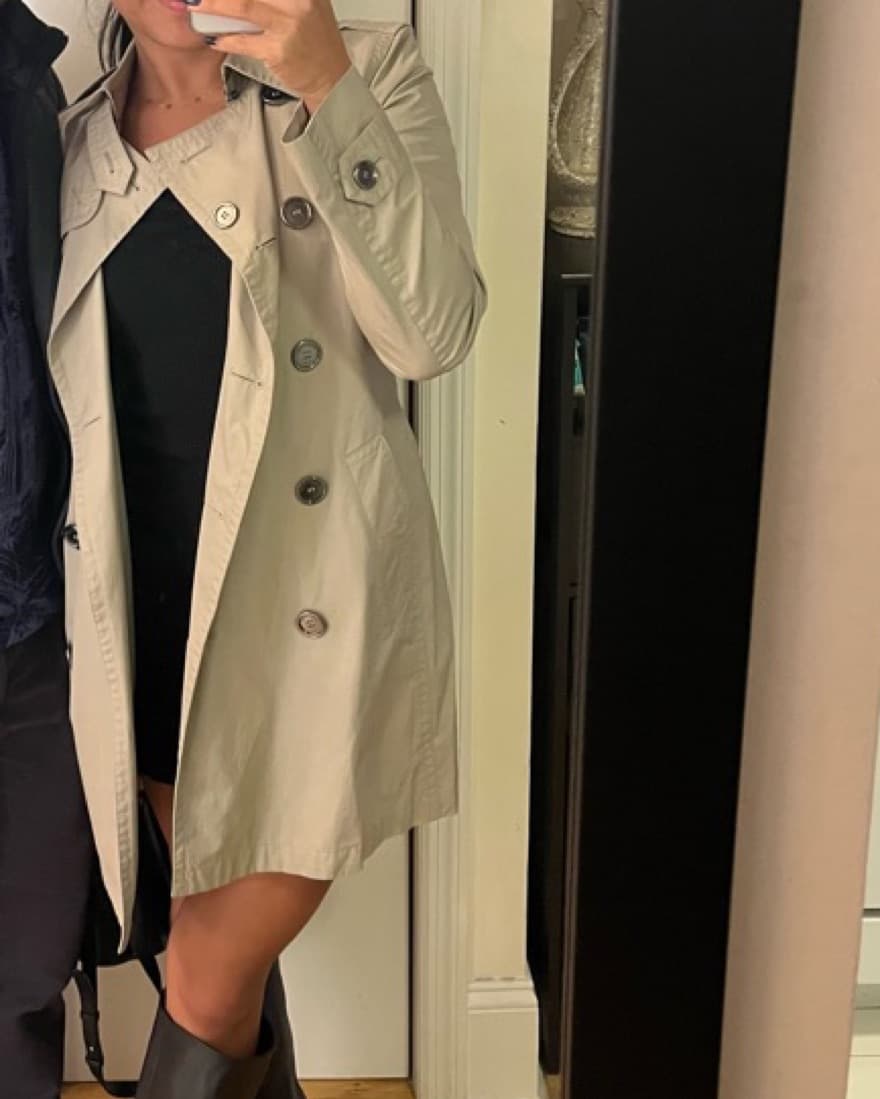 Vintage Burberry Trench Coat - Image 2