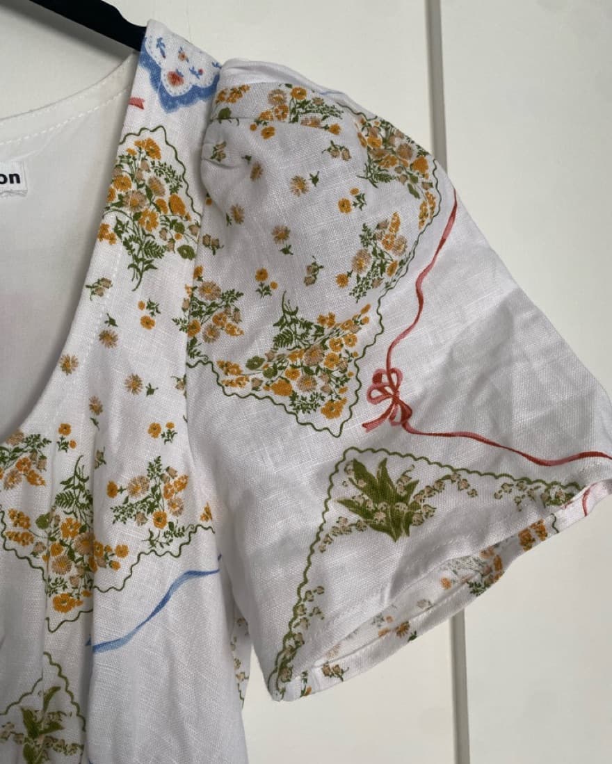 Reformation “Pierce” Linen Dress - Image 3
