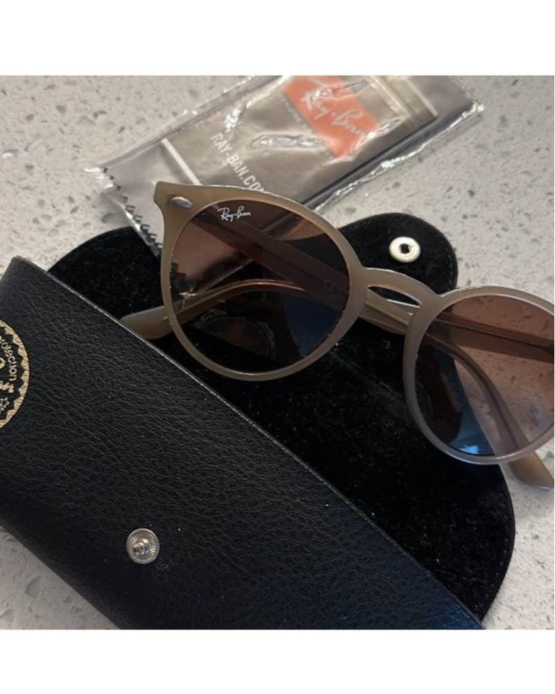 Ray-Ban RB2180 Sunglasses Taupe - Image 1