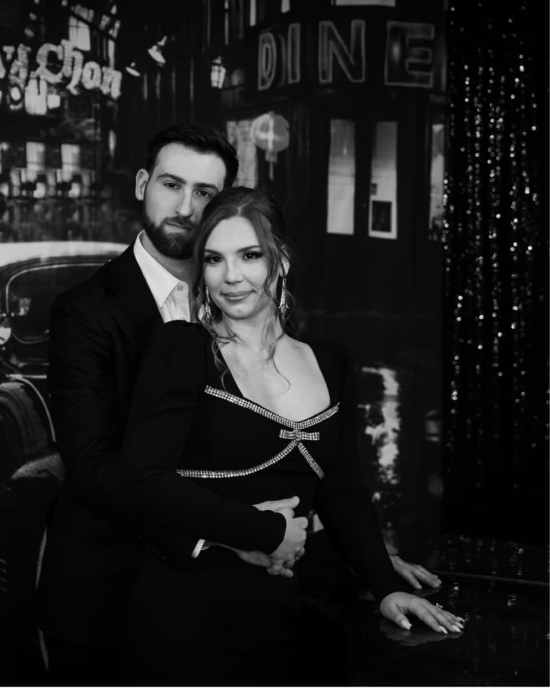 Long Black Gown - Image 2