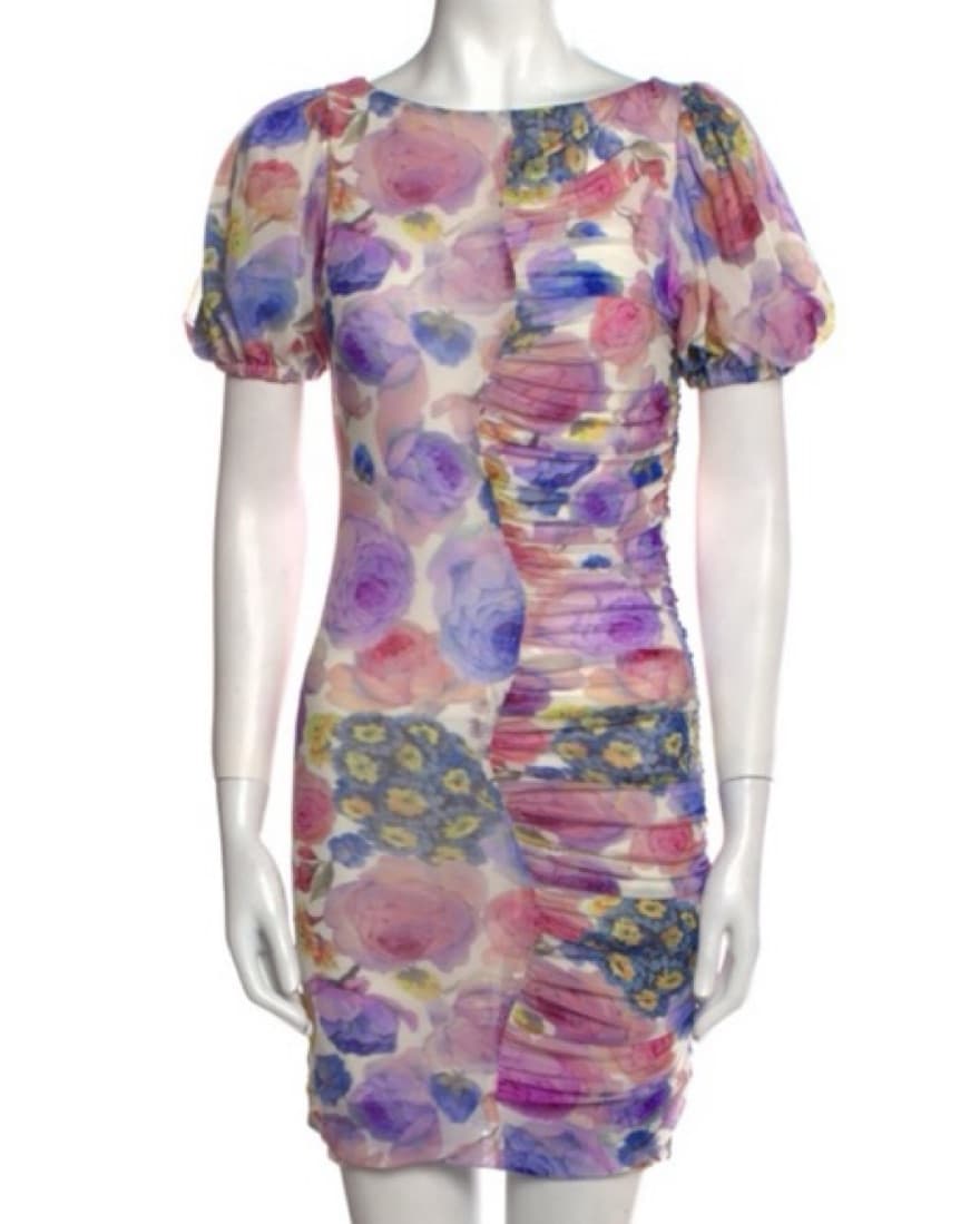 Ganni Mesh Floral Mini  - Image 2