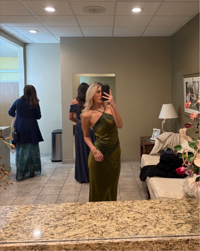 Reformation Jillian Silk Dress - Image 2