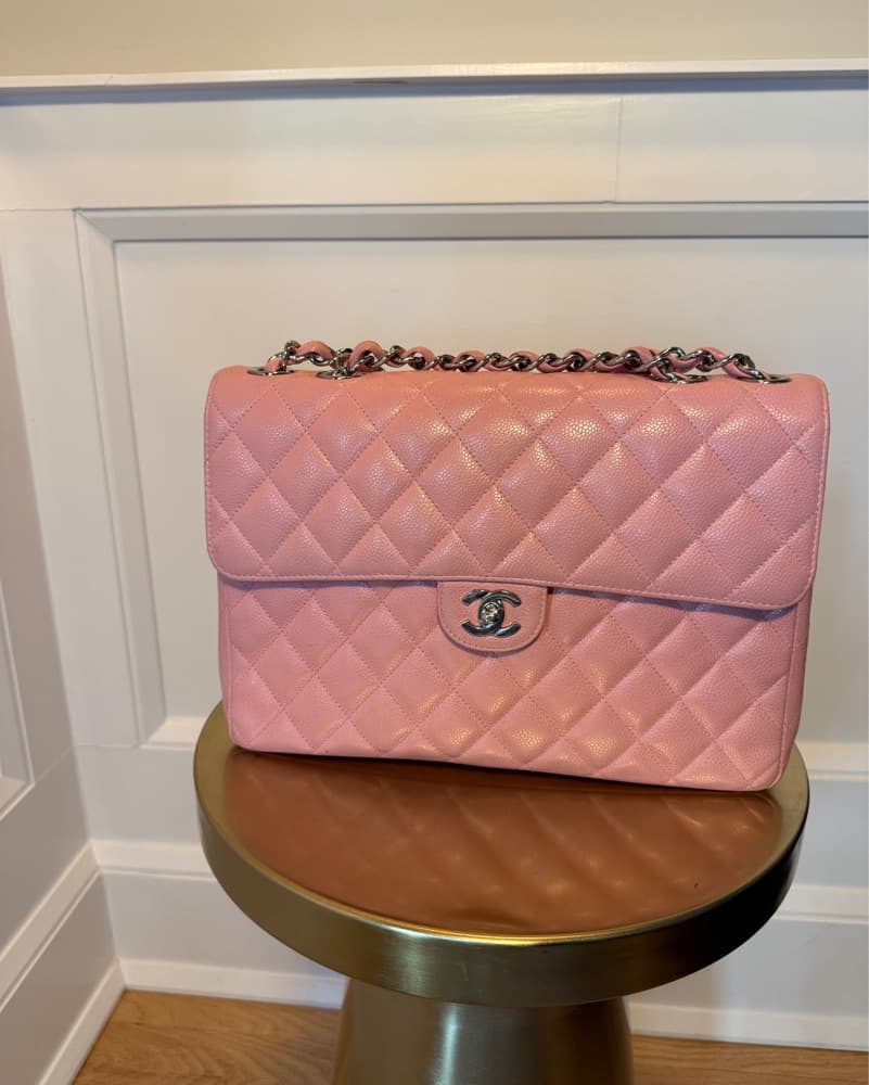 Rare Chanel Bubble Gum Pink Quilted Flap - Image 1