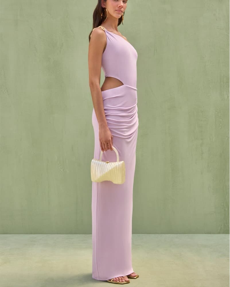 Cult Gaia Cobi Gown - Purple - Image 3