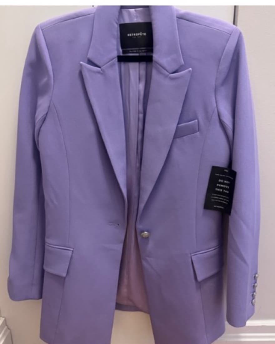 Retrofete Kristen Lilac Blazer  - Image 5