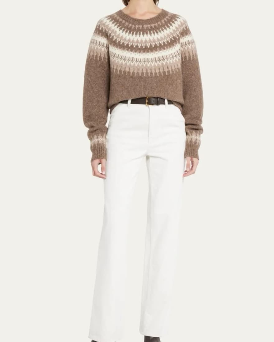Nili Lotan Alyssa Faire Isle Knit  - Image 2