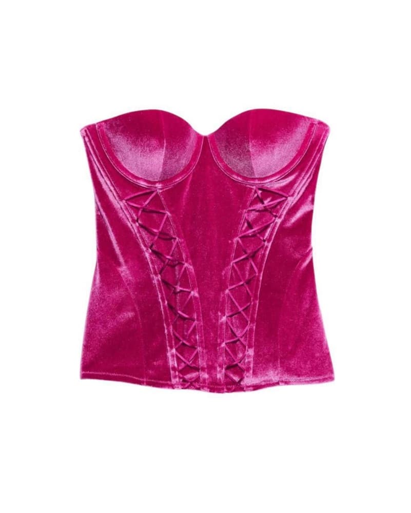 Savage X Fenty Velvet Corset - Image 1