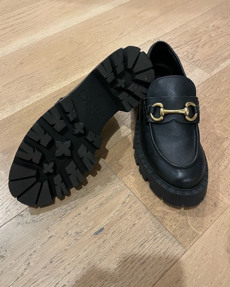 Black Leather loafers - Image 5