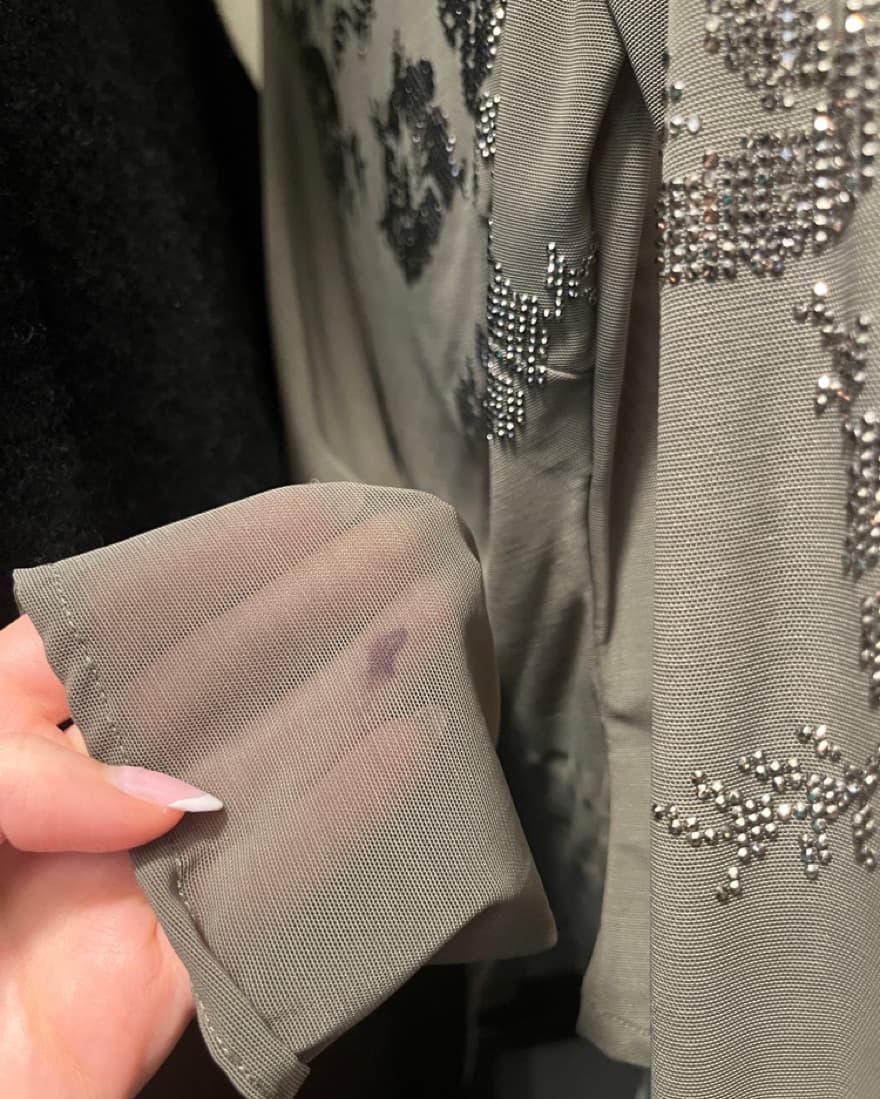 House of CB Embellished Semisheer Top - Image 4