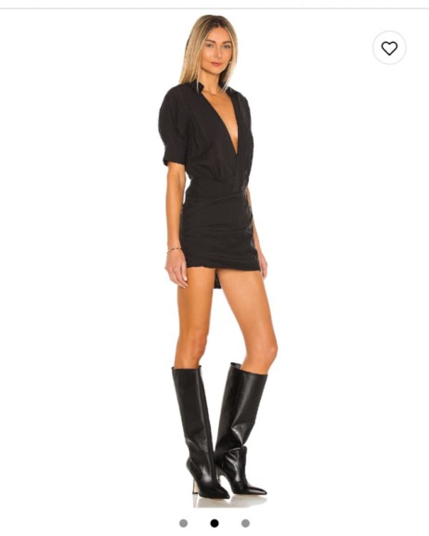 LBD Wrap Mini Dress - Image 2