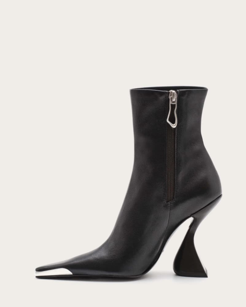 Cult Gaia Black Leather Declan Boots - Image 5