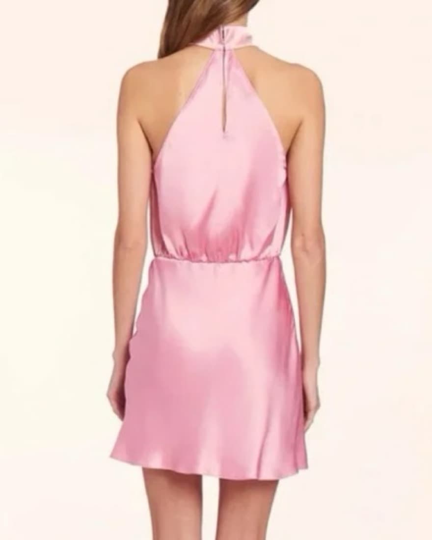 Amanda Uprichard Queens Silk Mini Dress - Image 2