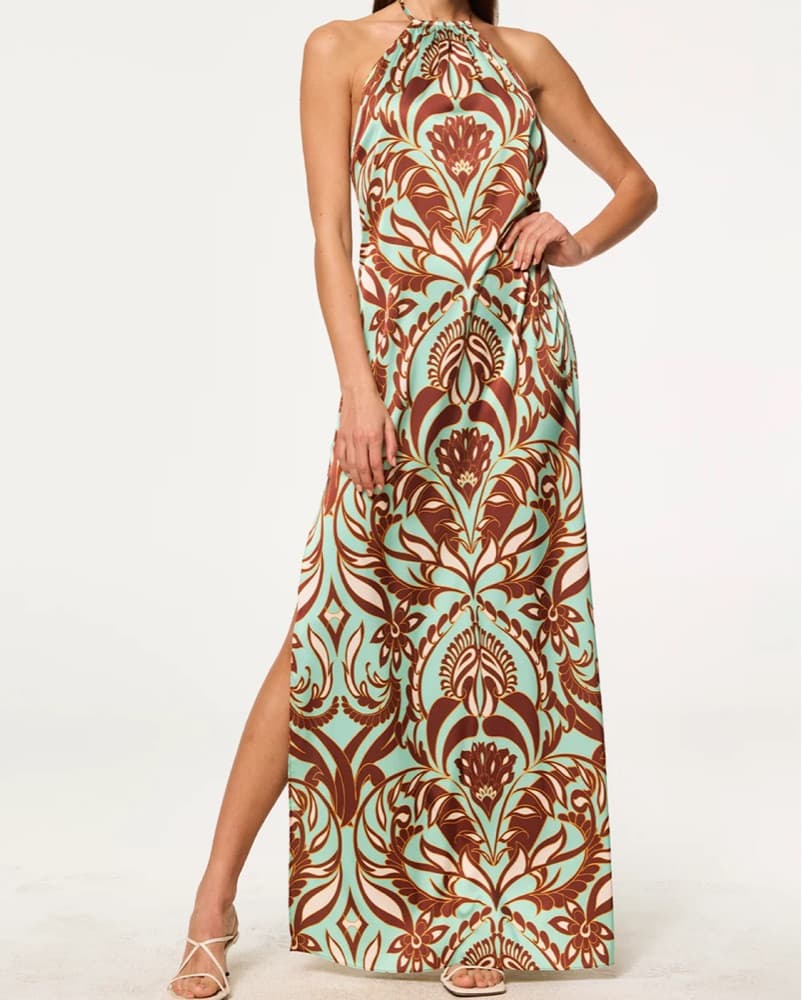 Misa Samantha Halter Dress Size XS - Image 4