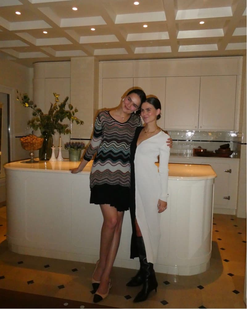 STAUD Ribbed Button Up Dress - Image 1