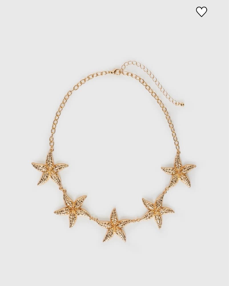 princess polly starfish necklace  - Image 2