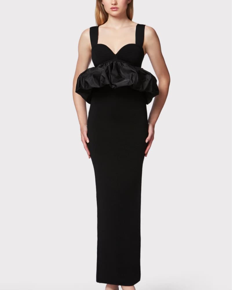 Herve Leger Black Gown - Image 3