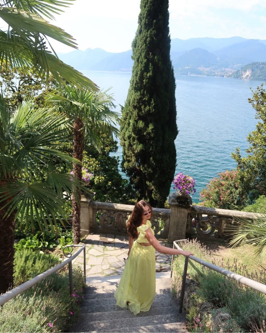 Yellow Frill Strap Maxi Dress - Image 3
