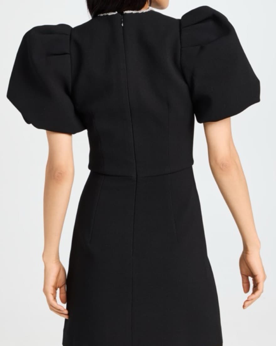 Rebecca Vallance Katie Bow Mini Dress - Image 3