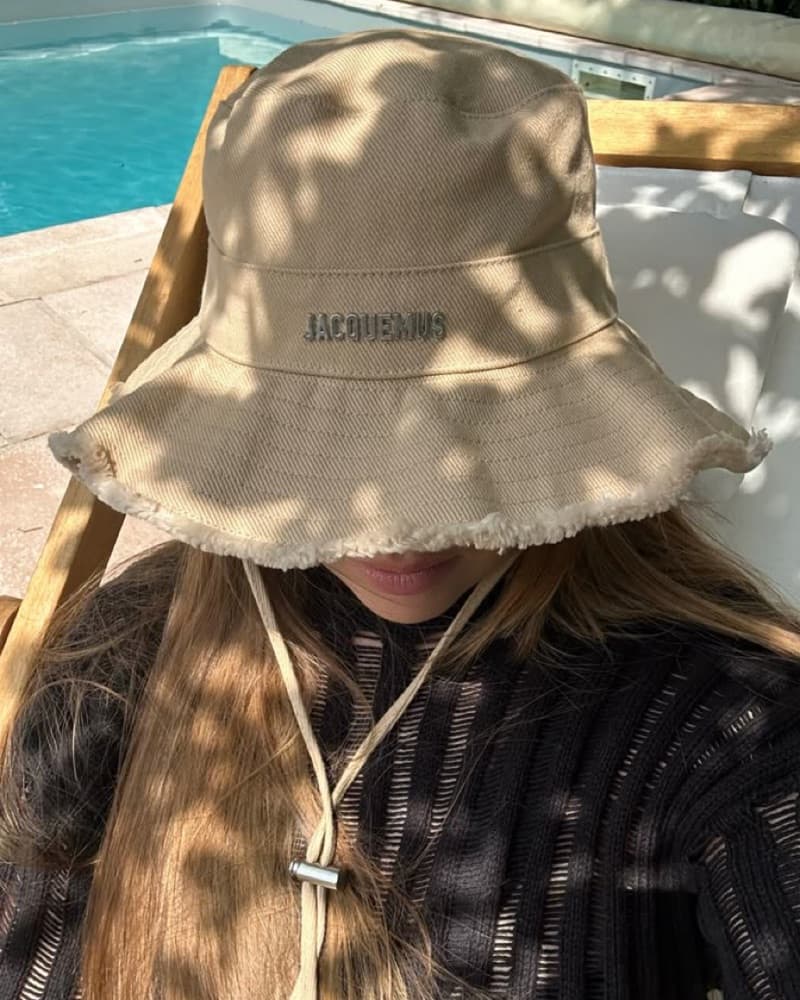Jacquemus Cotton Bucket Hat  - Image 1