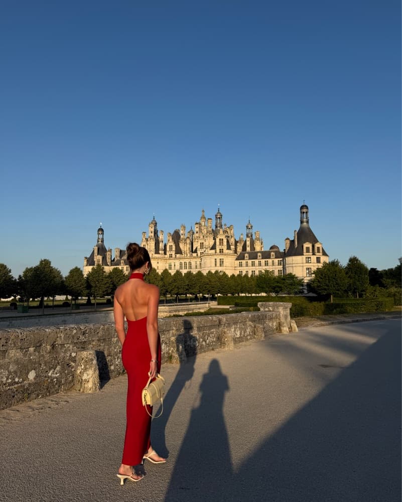 Norma Kamali Red Maxi Dress - Image 5