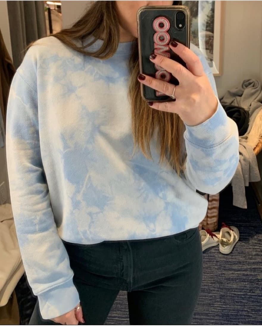 Raquel Allegra Tie Dye Sweatshirt NWT  - Image 2