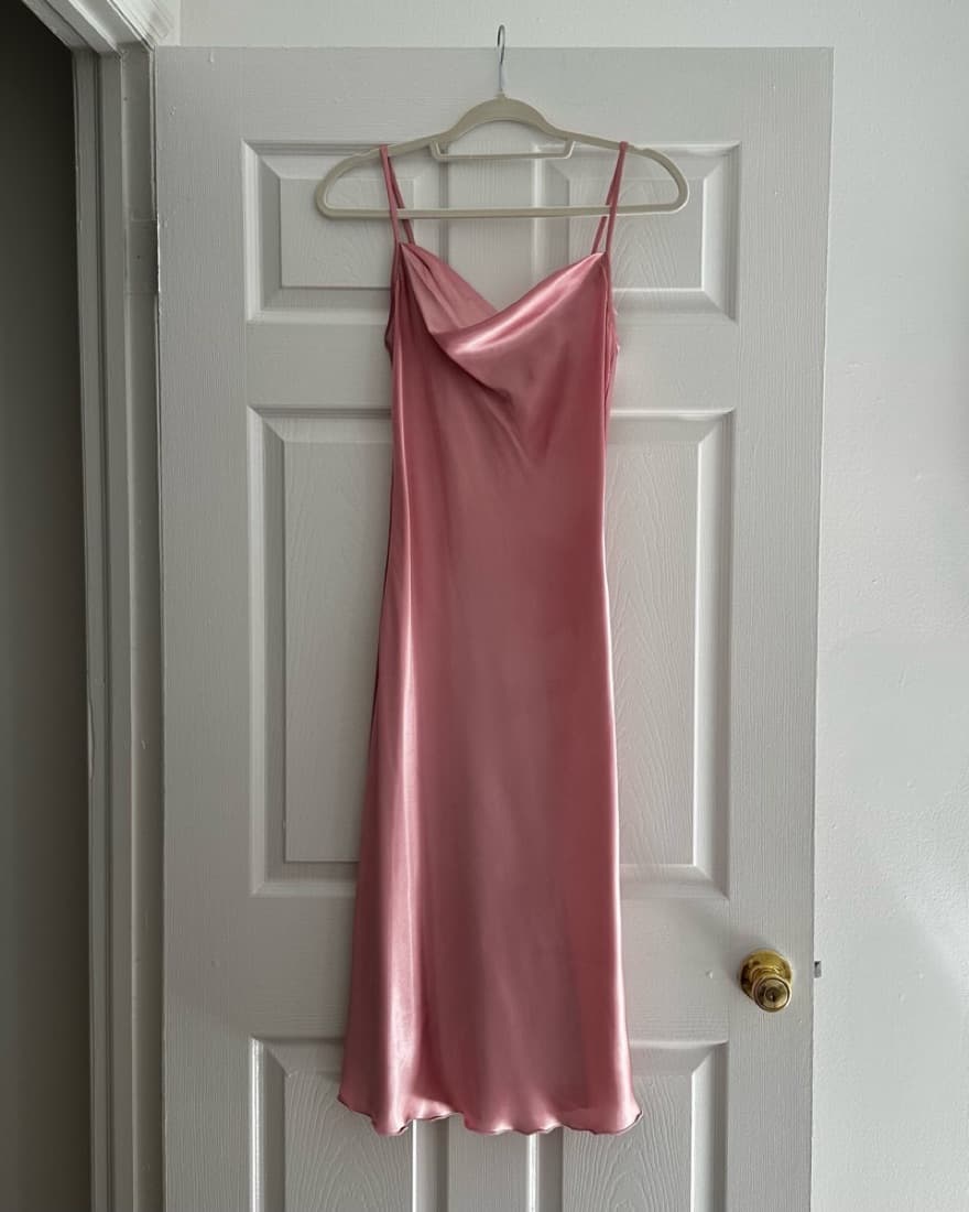 Bebe Silky Midi Dress - Image 4