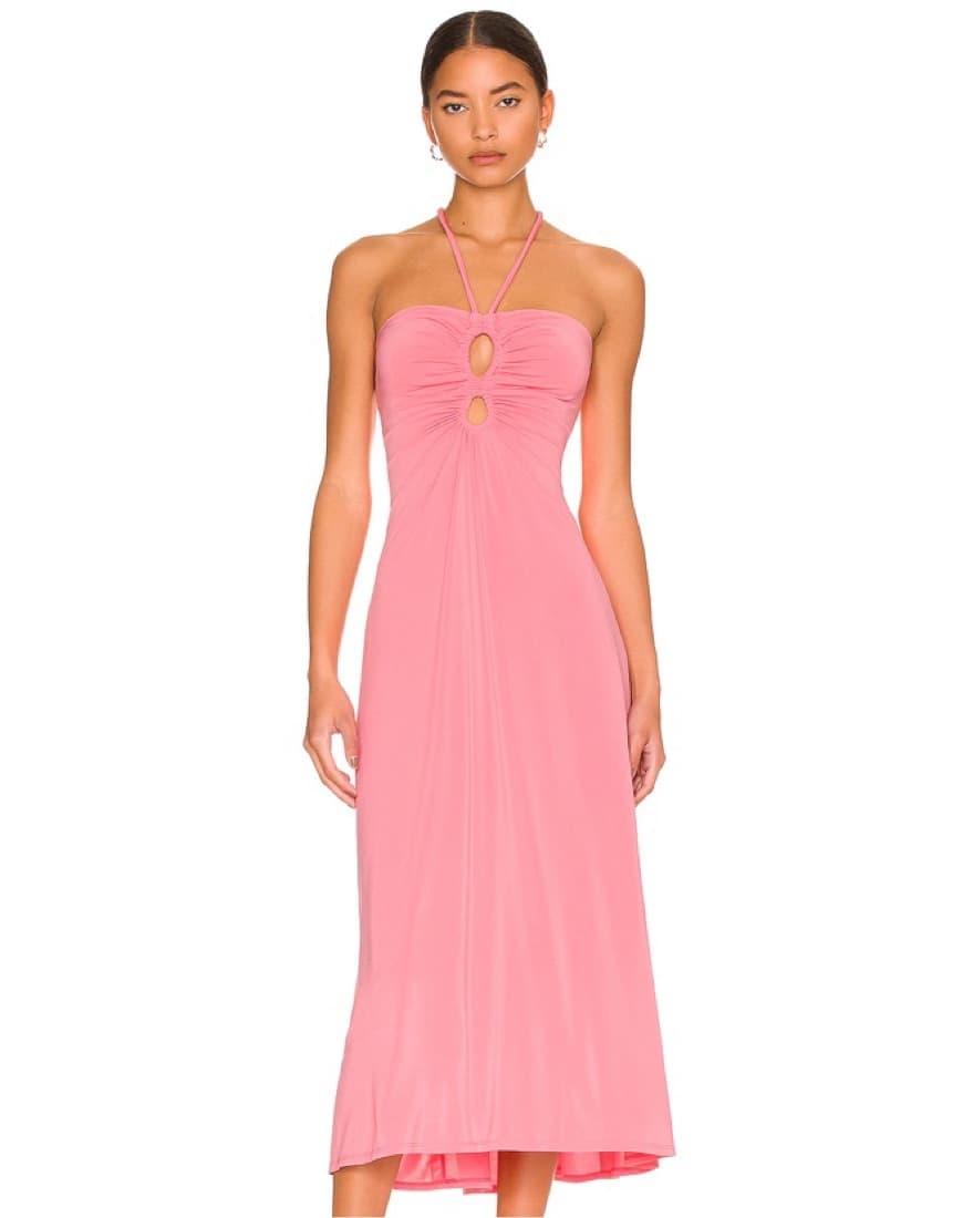 $450 A.L.C. Pink Midi Dress - Image 5