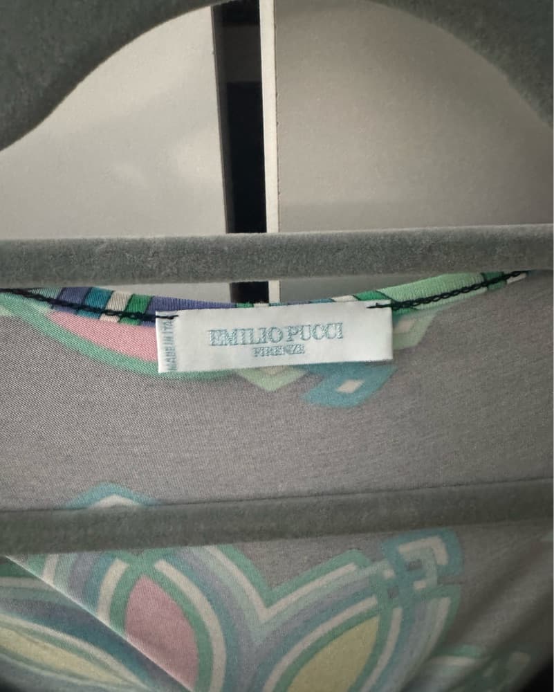 Emilio Pucci Vintage Scoop Neck Top - Image 2