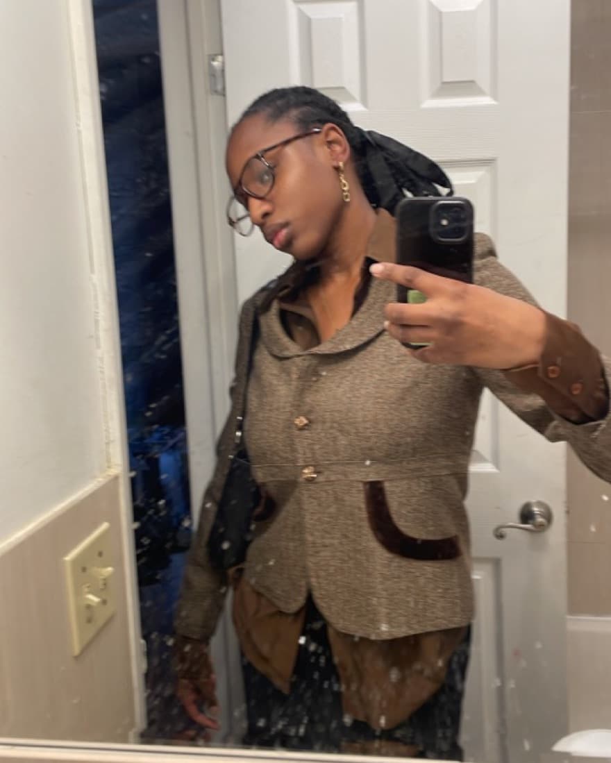 brown blazer - Image 1