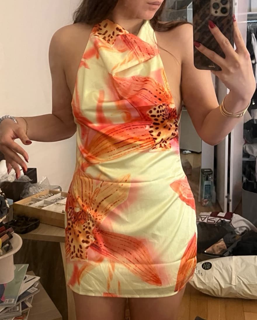Jaded London Orchid Dress - Image 6