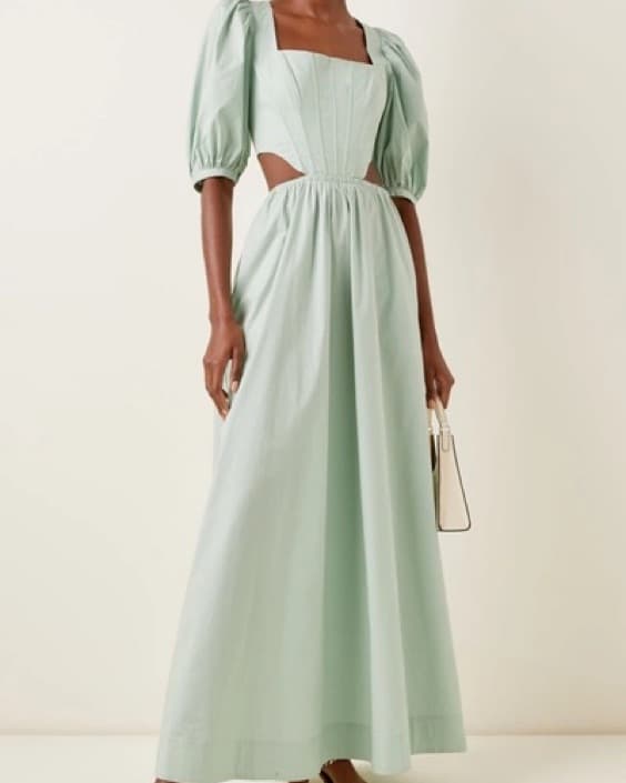 Staud Astro Cut-Out Maxi Dress - Image 2