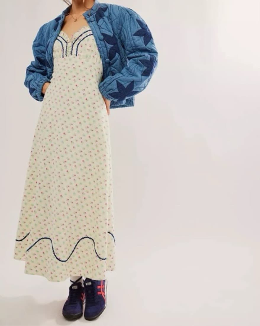 Free People Sweet Hearts Midi Dress - Image 1